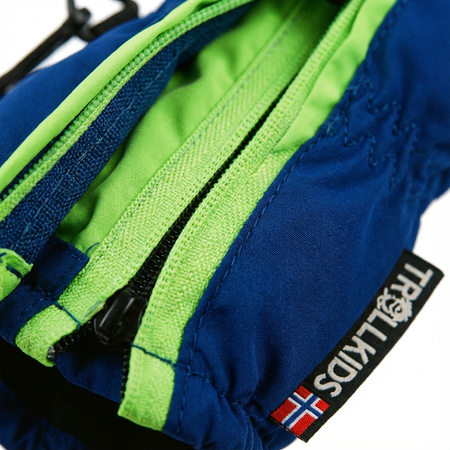 Rękawice zimowe dziewczęce/chłopięce Trollkids Kids Troll Mitten wodoodporne granatowe (924-100)