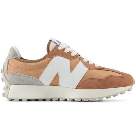 Buty sportowe damskie/męskie New Balance 327 sneakersy zamszowe pomarańczowe (U327CI)