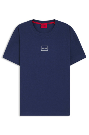 Koszulka męska do spania Hugo Loungewear Laze AZZURRO (50525236-409)