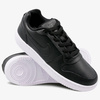 Wyprzedaż - Sneakersy damskie skórzane Nike Ebernon Low buty sportowe czarne (AQ1779-001)