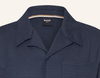 Koszula plażowa BOSS Vida_Shirt BLU (50540154-413)