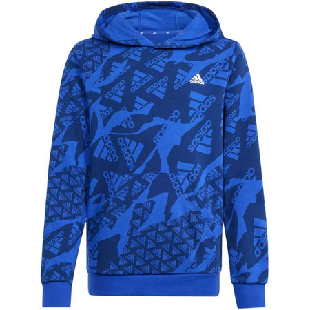 Bluza adidas Essentials Allover Print HD Jr (IS2555)