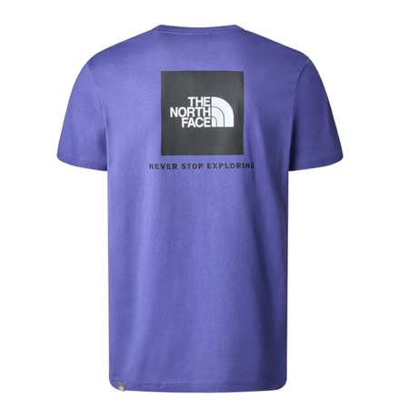 Koszulka The North Face M S/S REDBOX TEE Fioletowy (NF0A2TX2I0D)