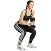 Legginsy damskie adidas Optime Essentials 3-Stripes 78 czarne (JD6545)