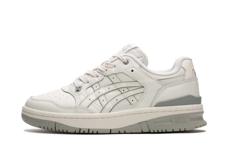 Wyprzedaż - Sneakersy damskie/męskie Asics EX89 White Vintage buty sportowe w stylu koszykarskim białe (1203A384-103)
