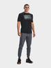 Wyprzedaż - Koszulka sportowa męska Under Armour t-shirt treningowa czarna (1329582-001)