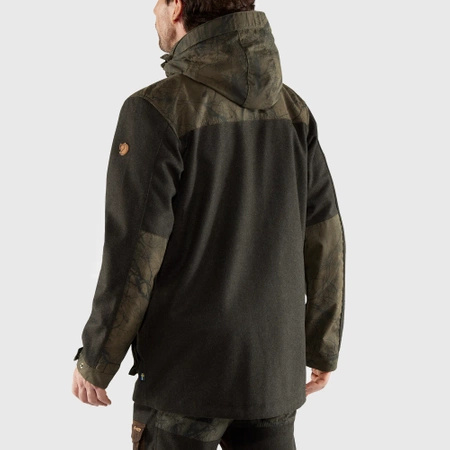 Wyprzedaż - Kurtka softshellowa męska Fjällräven Värmland Wool Jacket M outdoorowa zielona (F86903-633-636)
