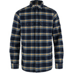 Koszula z długim rękawem męska Fjällräven Övik Heavy Flannel Shirt M Dark Navy-Buckwheat Brown (F82978-555-232)