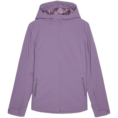 Kurtka narciarska damska 4F F572 ciemny fiolet (4FWAW24TTJAF572 50S)