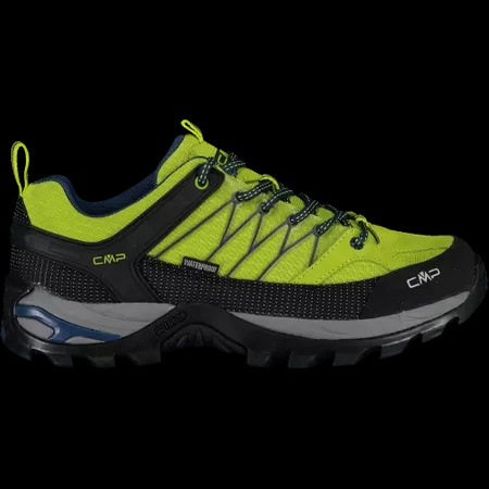 Wyprzedaż - Buty trekkingowe męskie CMP Rigel Low sneakersy outdoorwe turystyczne zielone (3Q54457-29EE)