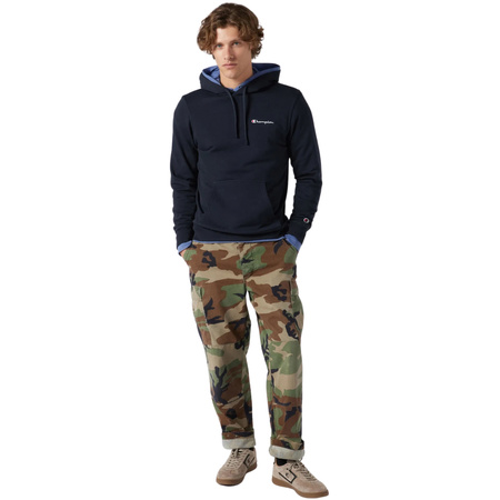 Bluza męska Champion Hooded Sweatshirt granatowa (220729 BS501)