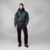 Kurtka softshell męska Fjällräven Keb Jacket M Mountain Blue-Basalt (F87211-570-050)