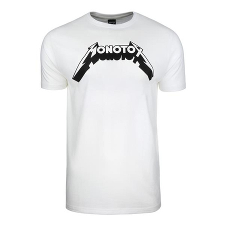 T-shirt męski Monotox METAL WHITE Biały (MX21008)