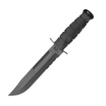 Ka-Bar 1214 - Black Serrated (GFN Sheath)