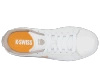 Męskie sneakersy K-Swiss COURT SHIELD II WHITE/TAUPE/JURASSIC GOLD-M (04412-988-M)