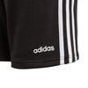 Spodenki dla dzieci adidas Essentials 3 Stripes Knit Short czarne (DV1796)