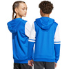 Bluza dla dzieci adidas Squadra 25 Hoodie niebiesko-biała (JD4802)