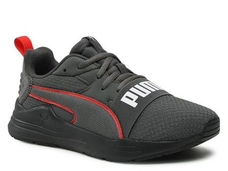 Buty chłopięce PUMA WIRED RUN PURE JR oddychające szare (390847-04)