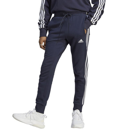 Spodnie adidas Essentials French Terry Tapered Cuff 3-Stripes M (IC9406)