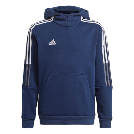 Bluza dla dzieci adidas Tiro 21 Sweat Hoody granatowa (GK9680)