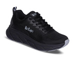 Sneakersy damskie LEE COOPER oddychające czarne (LCW-24-32-2552LA)