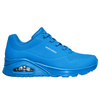 Buty sportowe damskie Skechers Uno Night Shades sneakersy niebieskie (73667-BLU)