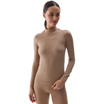 Koszulka termoaktywna damska 4F F156 jasny brąz (4FWAW24USEAF156 82S)