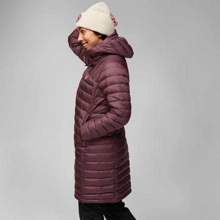 Kurtka puchowa ocieplana damska Fjällräven Snow Flake Parka W Port (F87156-357)