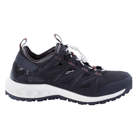Wyprzedaż - Buty turystyczne damskie Jack Wolfskin Woodland 2 Hybrid Low W granatowe (4051351_1207)