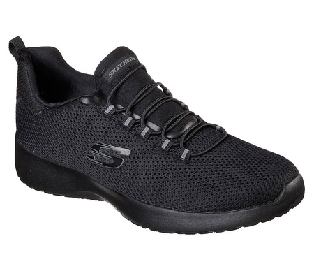 Buty treningowe męskie Skechers DYNAMIGHT sneakersy sportowe czarne (58360-BBK)