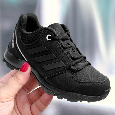 Wyprzedaż - Buty trekkingowe dziecięce Adidas Terrex Hyperhiker Low buty sportowe czarne (HQ5823)