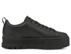 Sneakersy damskie Puma Mayze Classic Wins czarne na wysokiej platformie (384209-02)