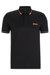 Koszulka Polo męska BOSS Paul Pro NERO slim fit czarna (50506203-002)