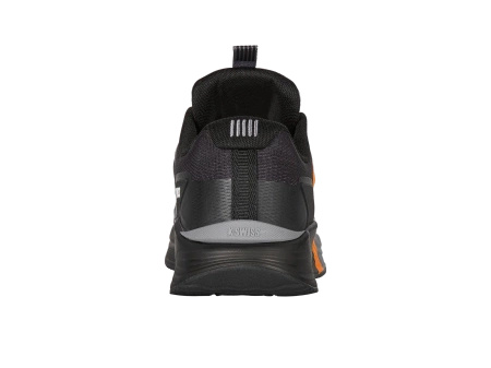 Męskie sneakersy K-Swiss AERO-ACTV XMCLARENII STEEL GRAY/BLACK/PAPAYA-M (04410-057-M)
