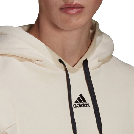 Bluza męska adidas Studio Lounge Fleece Hoodie beżowa (HB0483)