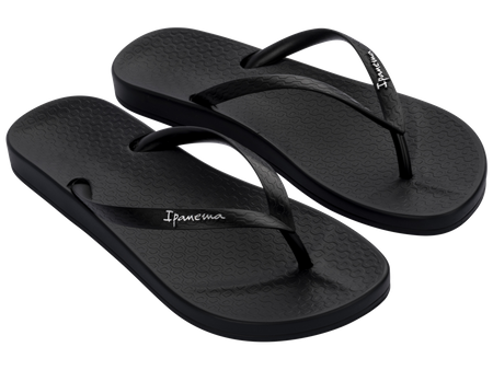 Wyprzedaż - Japonki damskie Ipanema Anat Colors czarne (82591-20766)