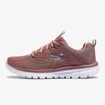 Buty sportowe damskie Skechers Graceful Get Connected sneakersy różowe (12615-MVE)