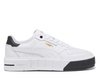 Sneakersy damskie PUMA CALI COURT LTH WNS PUMA WHITE- do sportowych aktywności i na co dzień ze skóry naturalnej białe (393802-01)