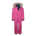 Kombinezon zimowy dziewczęcy Trollkids Kids Kirkenes Snowsuit śnieżny wodoodporny różowy (387-243)