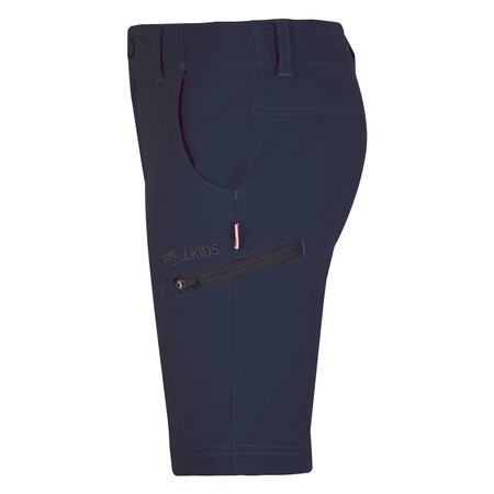 Spodnie zapinane na zamek dziecięce dla chłopca/dziewczynki Trollkids Kids Kjerag Zip-Off Pants navy (177-100)