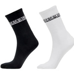 Skarpetki Napapijri F-BOX SOCKS WHTGRBLK MBB Biały (NP0A4GBUMBB)