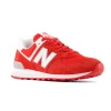 Buty sportowe damskie/męskie sportowe NB New Balance U574 sneakersy czerwone (U574GEE)