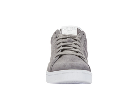 Sneakersy męskie K-Swiss LOZAN Klub SDE skórzane trampki szare (07262-011-M)