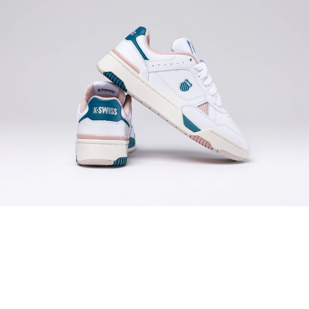 Wyprzedaż - Tenisówki damskie sportowe K-Swiss Match Pro LTH buty sneakersy białe (98905-980-M)