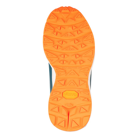 Buty Trollkids Skarvan Hiker Mid XT Waterproof zielony morski/zielony lagunowy/zachód słońca na Saharze