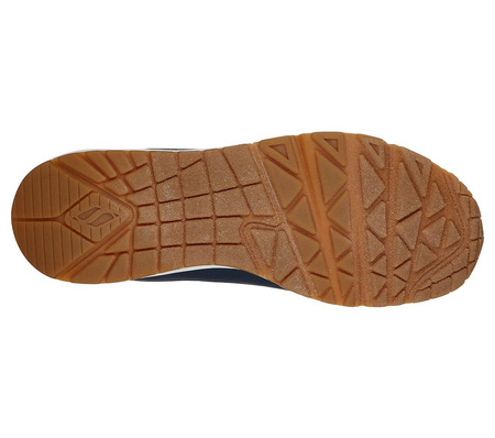 Wyprzedaż - Sneakersy męskie sportowe Skechers Uno Stand On Air amortyzacja niebieskie (52458-NVY)