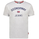 T-Shirt Geographical Norway JASSIER MEN 254 mieszana szarość męska (SY1361H/GN-Blended Grey)