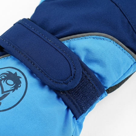Rękawice zimowe dziecięce Trollkids Kids Troll Glove wodoodporne dziewczęce/chłopięce niebieskie (925-117)