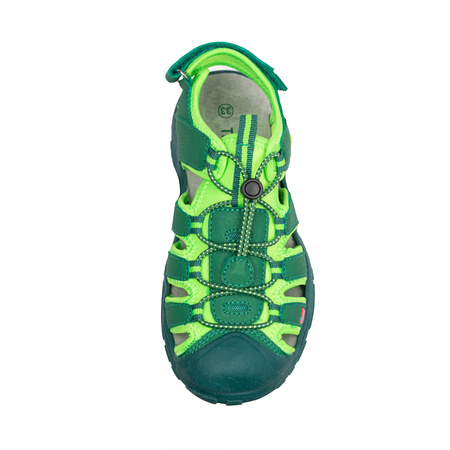 Sandały sportowe dziecięce dla chłopca/dziewczynki Trollkids Kids Kvalvika Sandal dark green/light green (194-309)