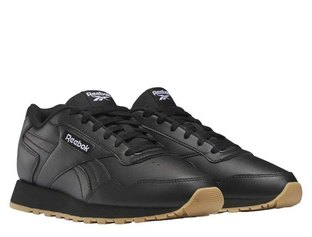 Buty sportowe męskie Reebok Glide sneakersy skórzane lifestylowe na co dzień czarne (100010030/GZ2324)